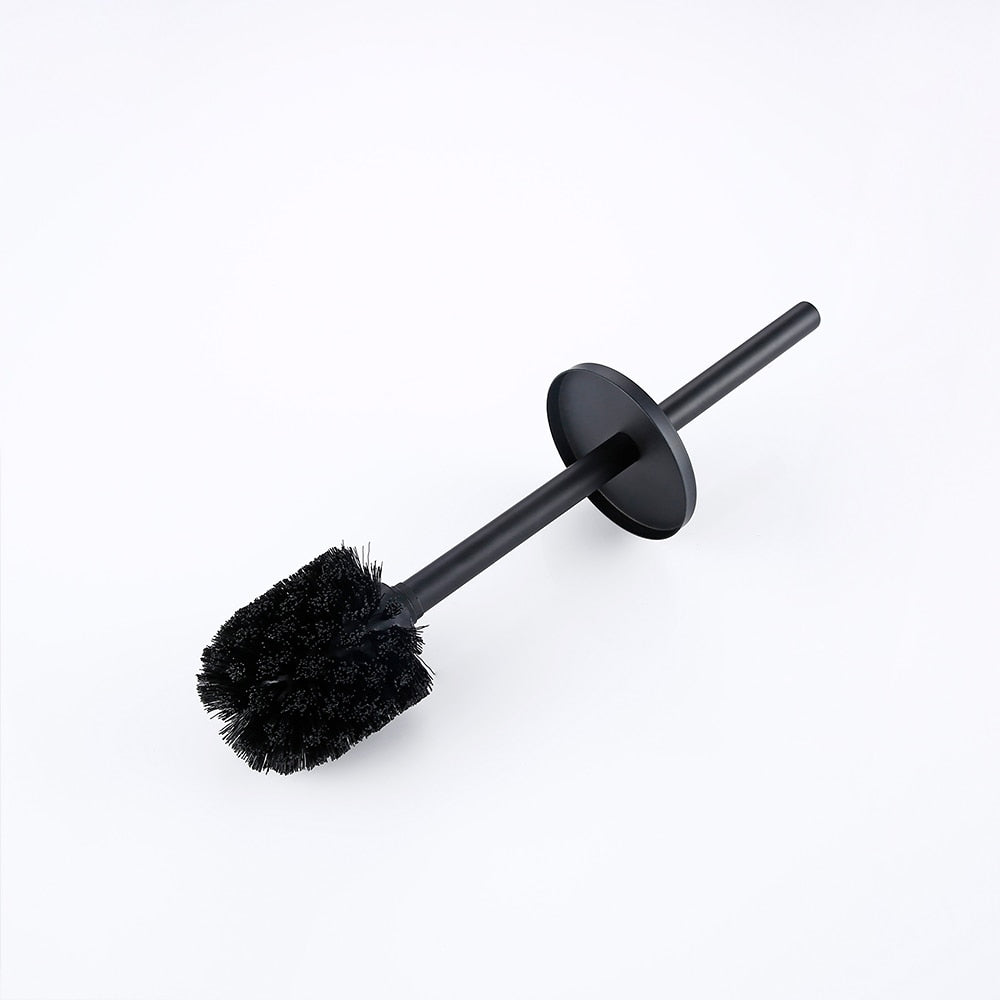 BATHROOM TOILET BRUSH SET WALL MOUNTED