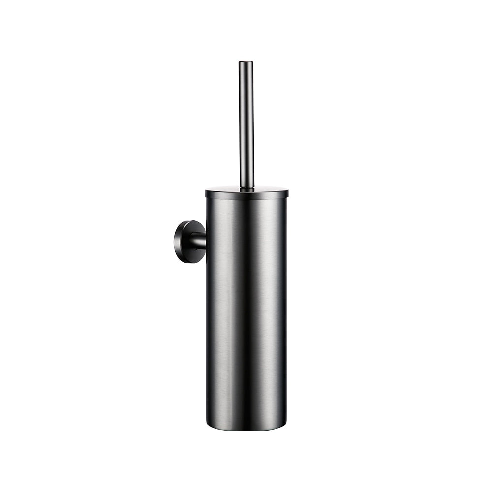 BATHROOM TOILET BRUSH SET WALL MOUNTED