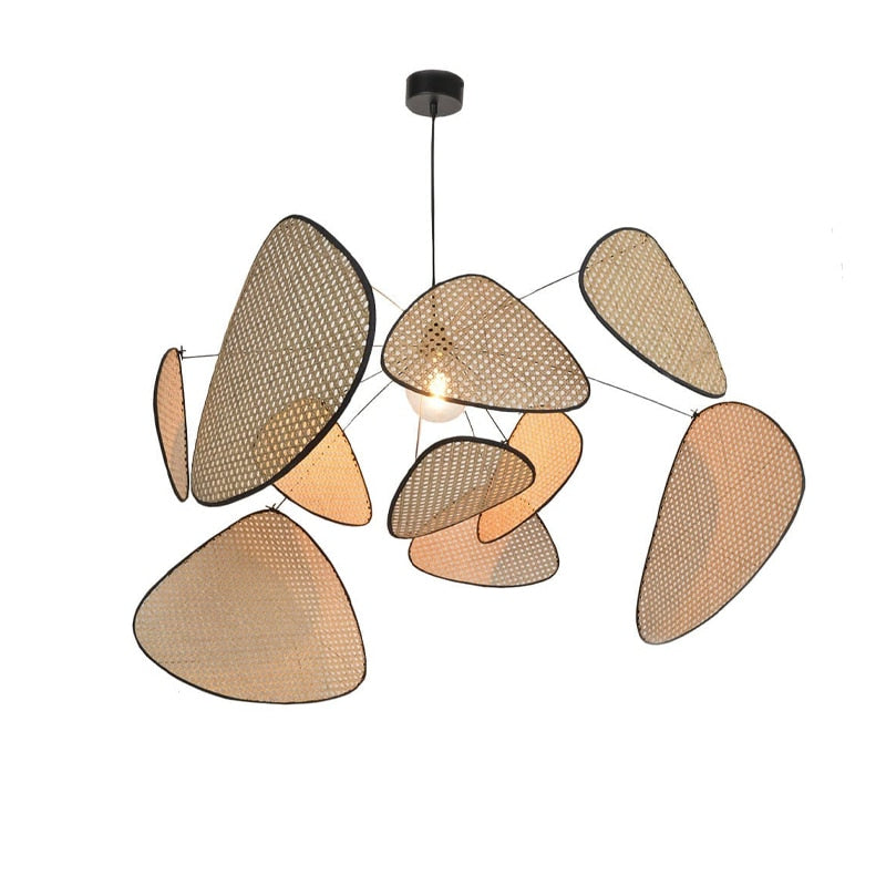CALDER CLOUDS RATTAN LAMP HANDMADE