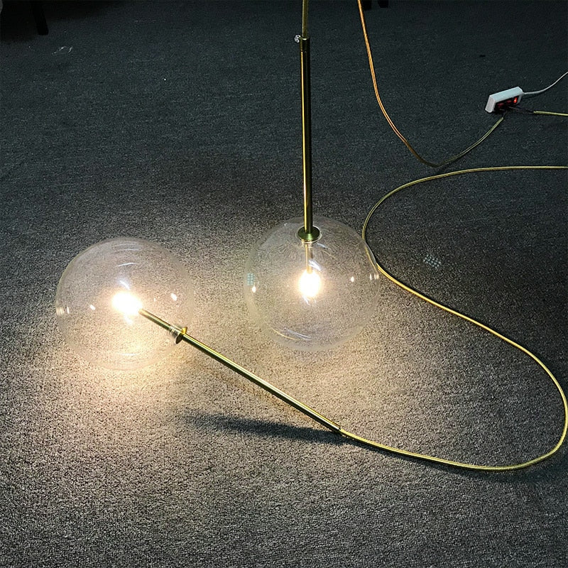 ELE GLASS LAMPSHADE HANGING LIGHT