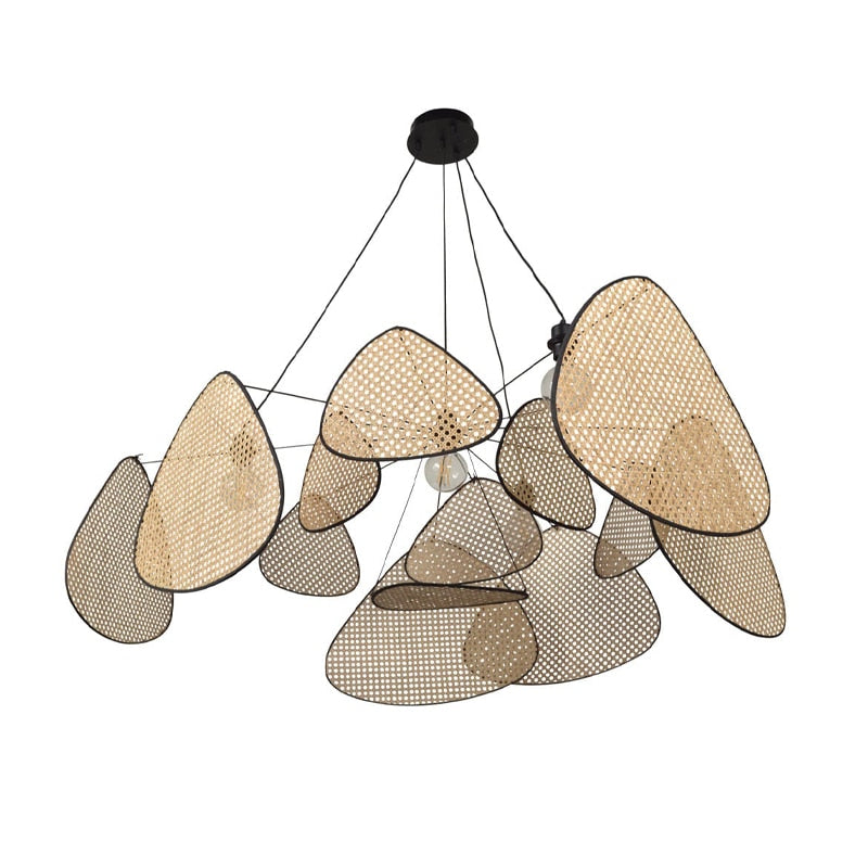 CALDER CLOUDS RATTAN LAMP HANDMADE