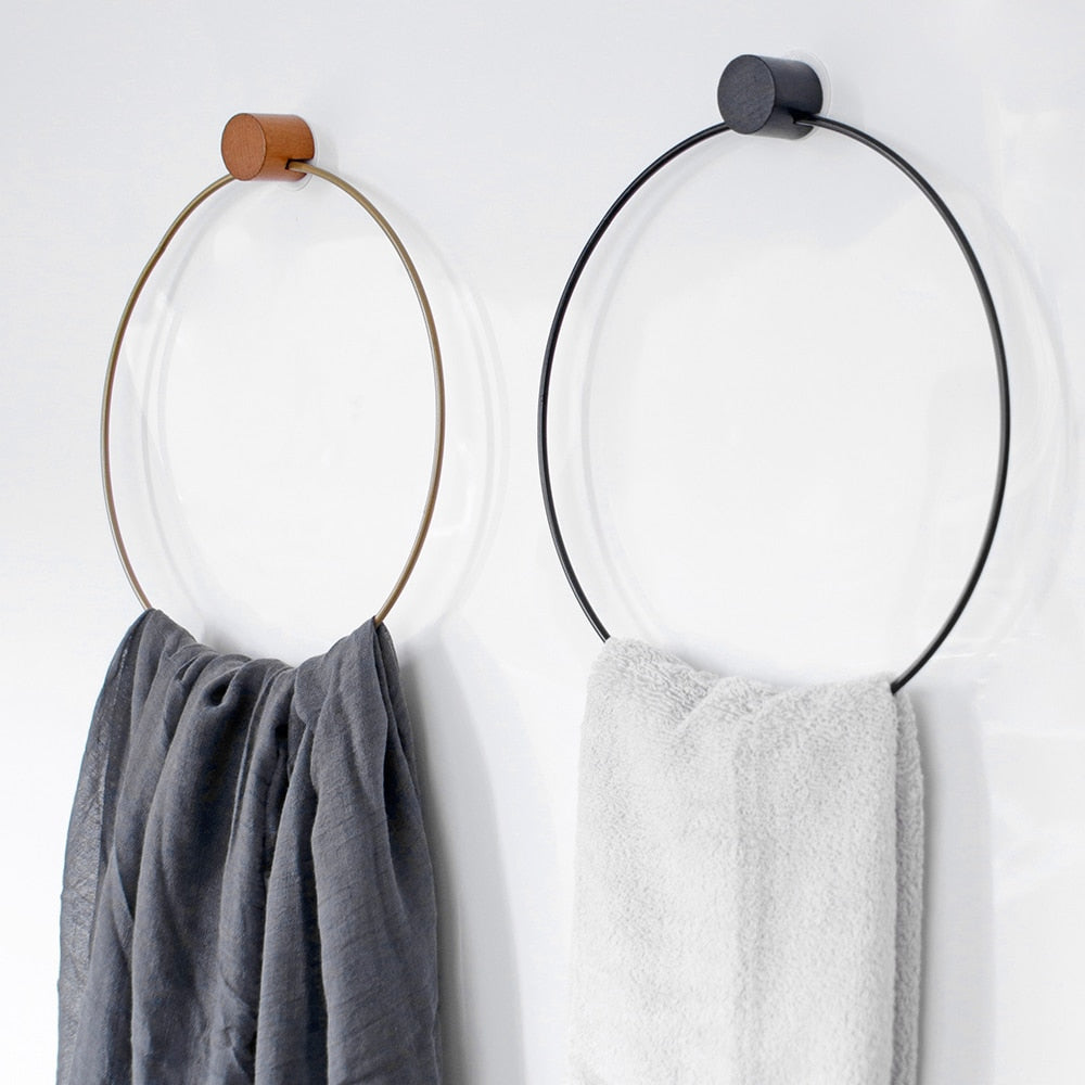 MODERN RING TOWEL RACK