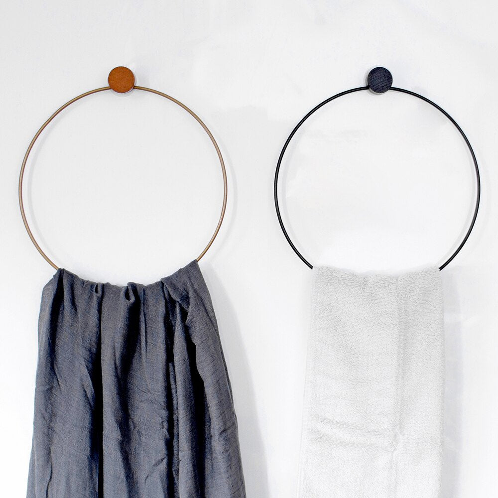 MODERN RING TOWEL RACK