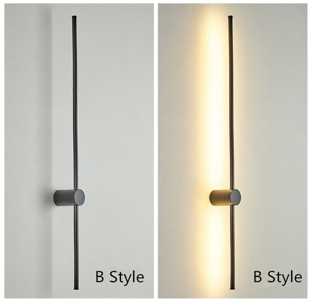LONG MODERN LED LAMP