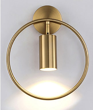 MODERN RING WALL LAMP