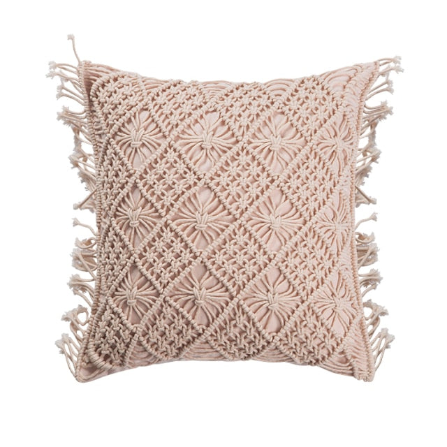 ROMBO HANDMADE MACRAME CUSHION COVER