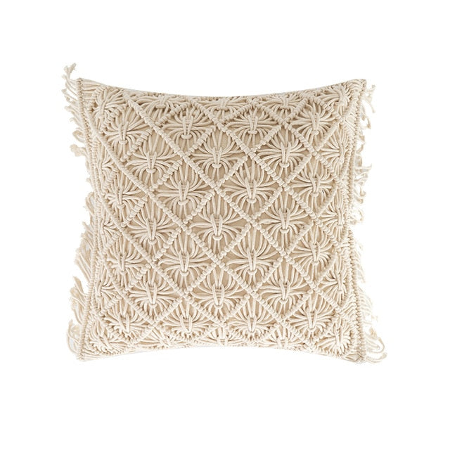 ROMBO HANDMADE MACRAME CUSHION COVER