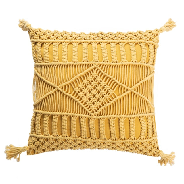 ROMBO HANDMADE MACRAME CUSHION COVER