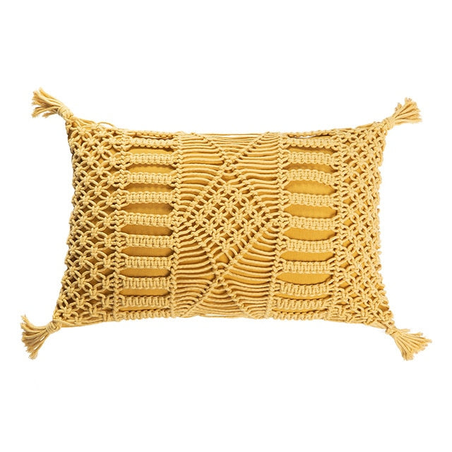 ROMBO HANDMADE MACRAME CUSHION COVER