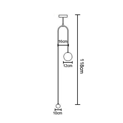 GEOMETRIC LINE NORDIC MODERN LAMP