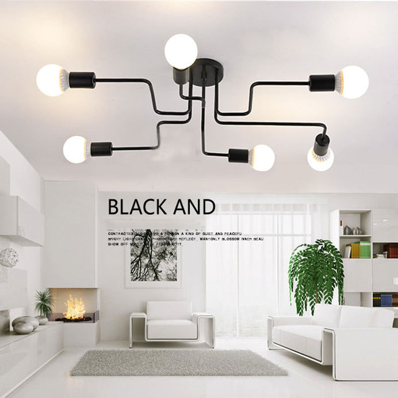 MEDUSA - VINTAGE STYLE CEILING LAMP