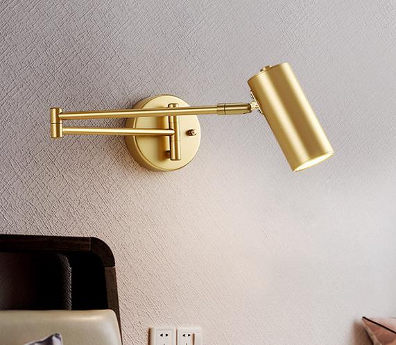 DANIELLA - ADJUSTABLE SWING LONG ARM LED WALL LAMP
