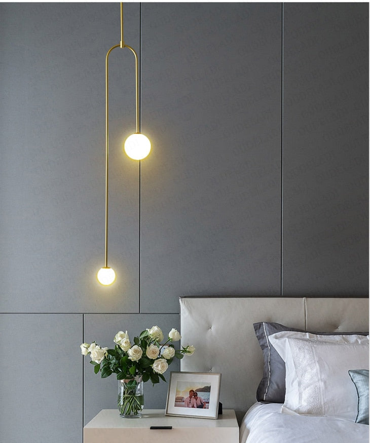 GEOMETRIC LINE NORDIC MODERN LAMP