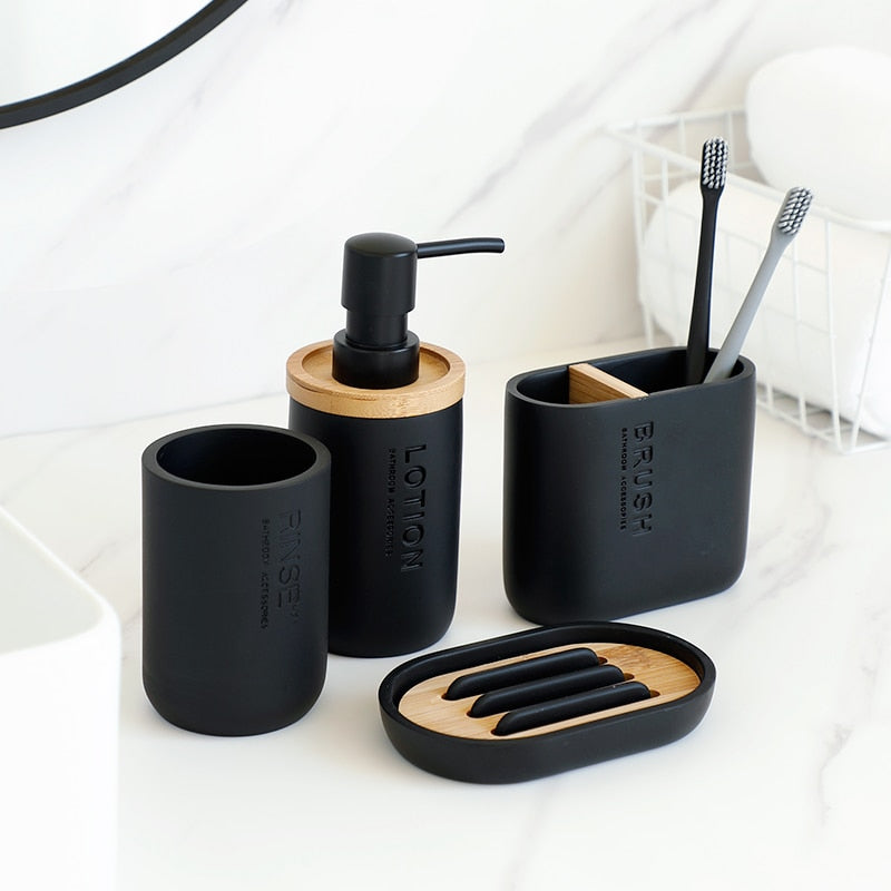 BATHROOM ACCESSORIES SET