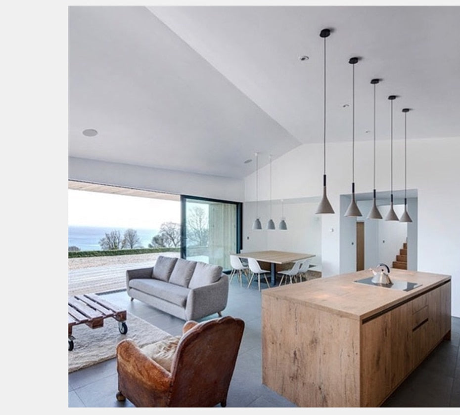 UNO CONCRETE PENDANT MODEN LAMP