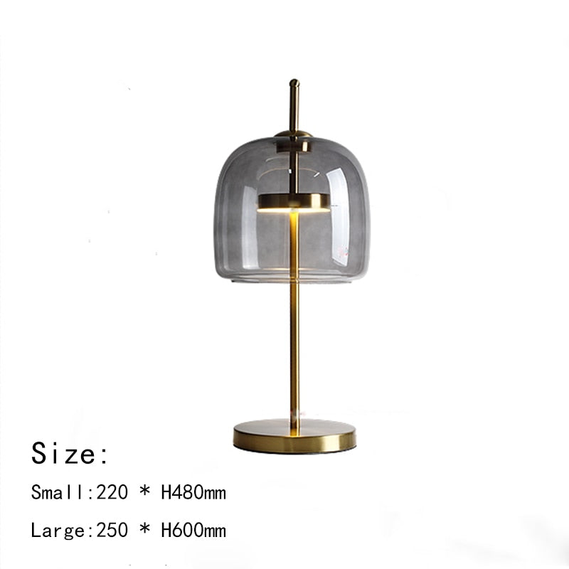 NOR VINTAGE NORDIC INDUSTRIAL BEDSIDE LAMP