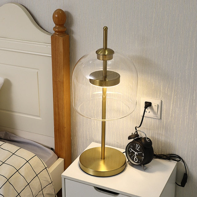 NOR VINTAGE NORDIC INDUSTRIAL BEDSIDE LAMP