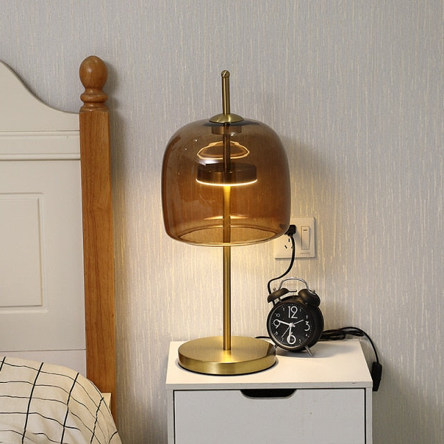 NOR VINTAGE NORDIC INDUSTRIAL BEDSIDE LAMP