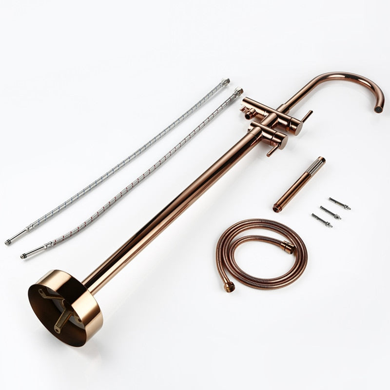 BATHTUB FLOOR STANDING FAUCET