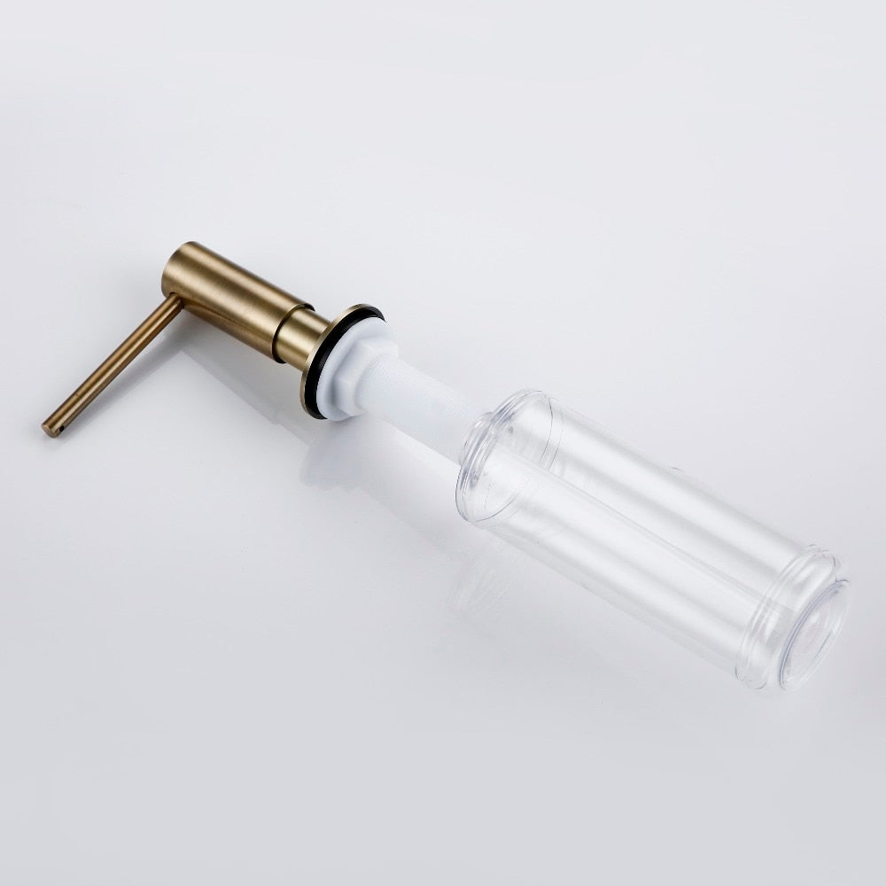 BUILT IN SOLID BRASS SOAP DISPENSER