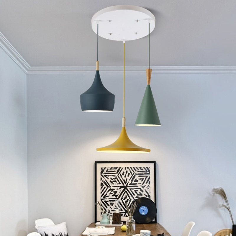 CARIBE NORDIC STYLE COLORFUL PENDANT LAMPS