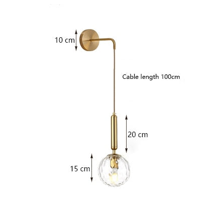 MONIQUE MINIMAL NORDIC LAMP