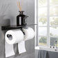 TOILET PAPER HOLDER WITH PHONE RACK