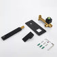 MODERN BLACK WALL MOUNT FAUCET