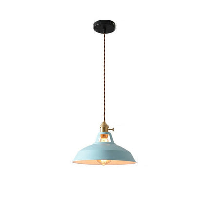 Retro  Industrial style Colorful Restaurant kitchen home lamp Pendant light  Vintage Hanging Light lampshade Decorative lamps