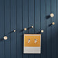 BRASS GOLD MODERN ROUND WALL HOOKS