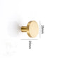 BRASS GOLD MODERN ROUND WALL HOOKS