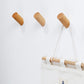 STYLISH WOOD WALL HOOKS
