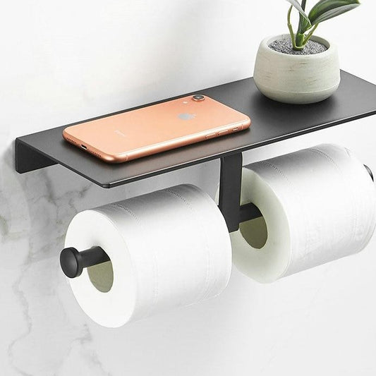 TOILET PAPER HOLDER WITH PHONE RACK