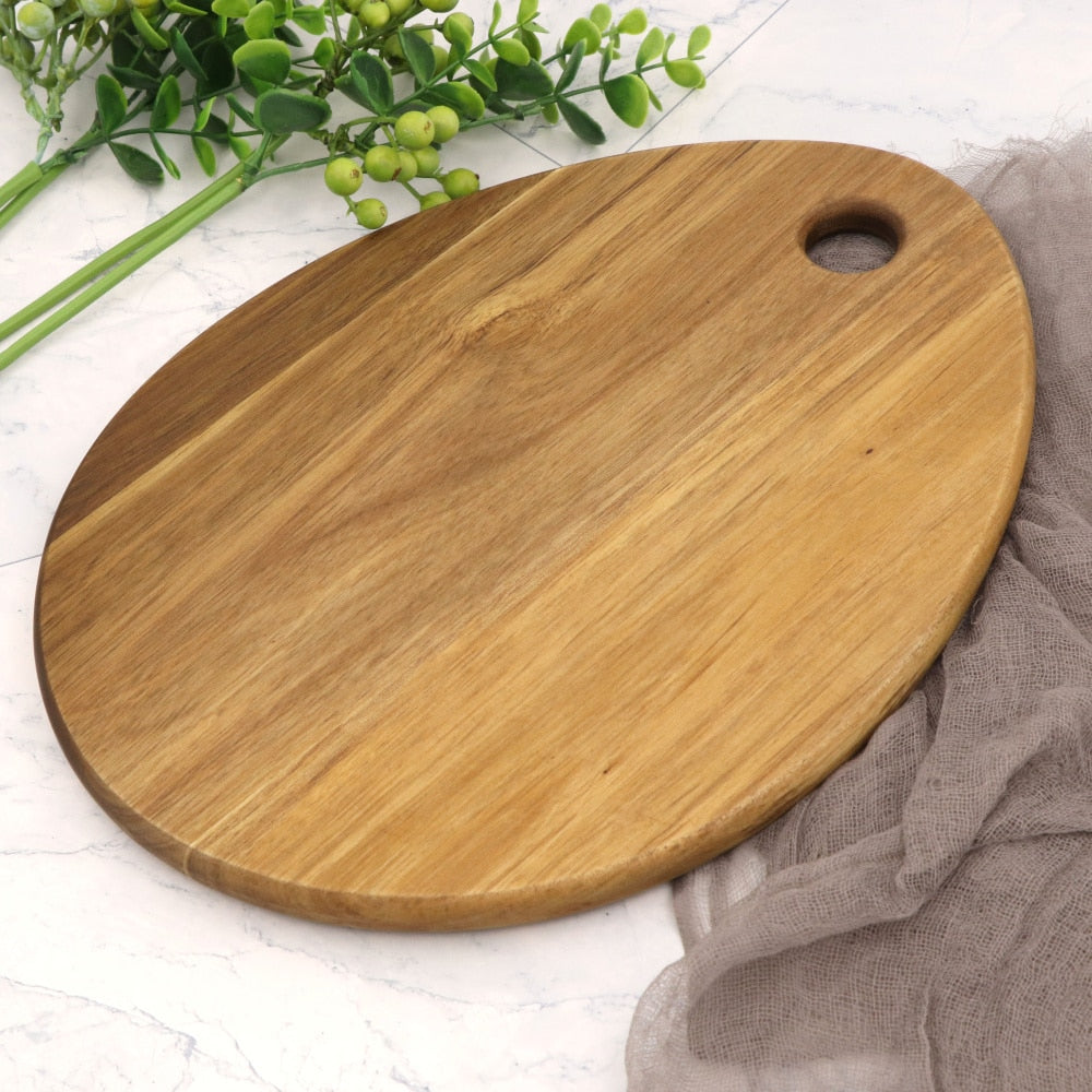 ACACIA WOOD DROP CUTTING BOARD