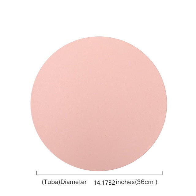 REDONDO LEATHER TABLE MAT