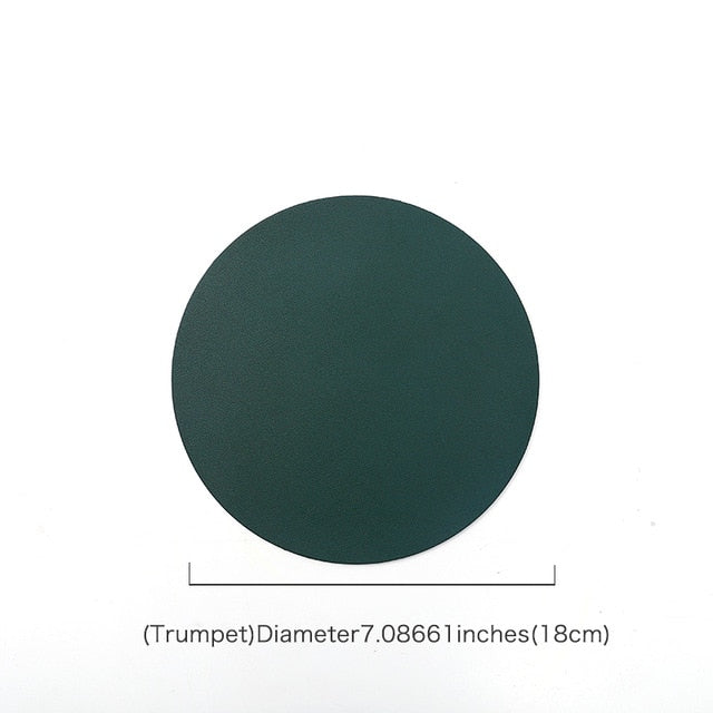 REDONDO LEATHER TABLE MAT
