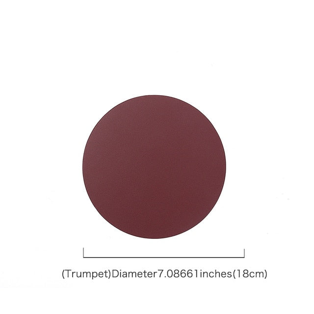 REDONDO LEATHER TABLE MAT