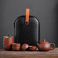 PORTABLE CERAMIC TEAPOT SET