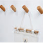 STYLISH WOOD WALL HOOKS