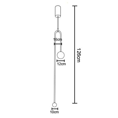 GEOMETRIC LINE NORDIC MODERN LAMP