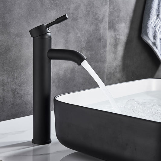 BLACK SINGLE HOLE FAUCET