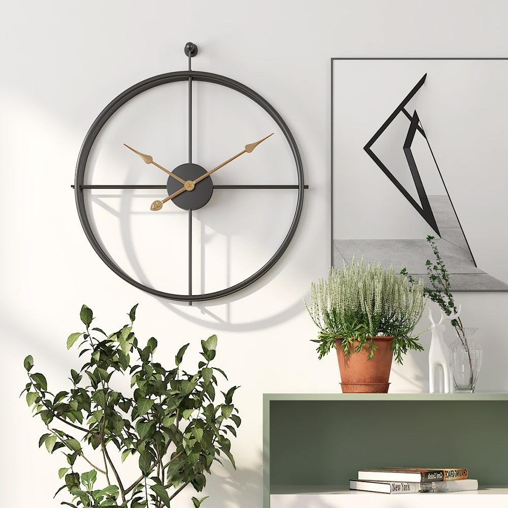 LE MOND GOLDEN WALL CLOCK