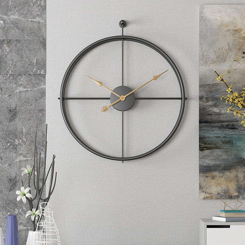 LE MOND GOLDEN WALL CLOCK