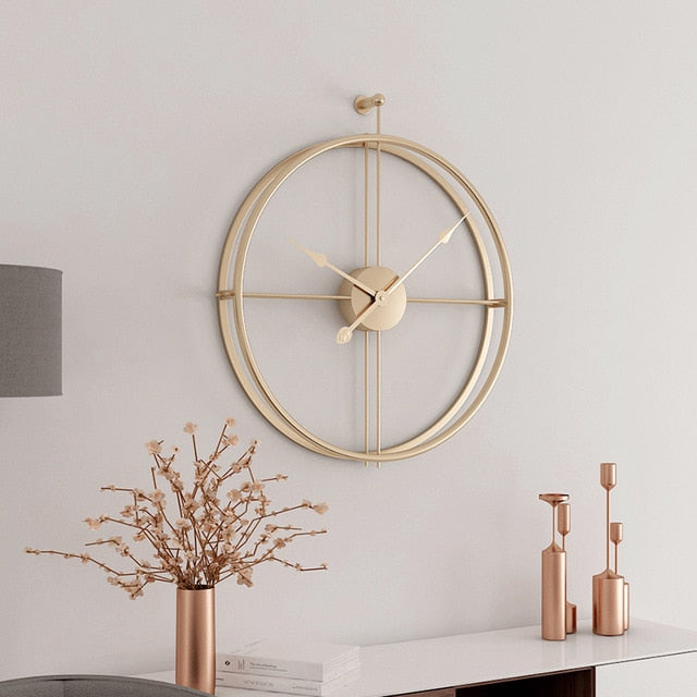 LE MOND GOLDEN WALL CLOCK
