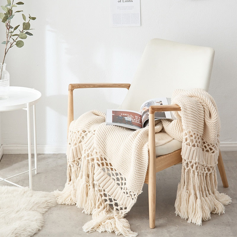 TRINA NORDIC HANDMADE BLANKET