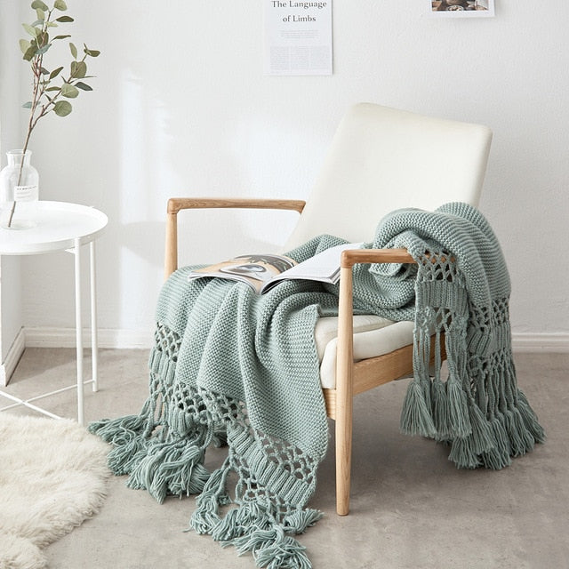 TRINA NORDIC HANDMADE BLANKET