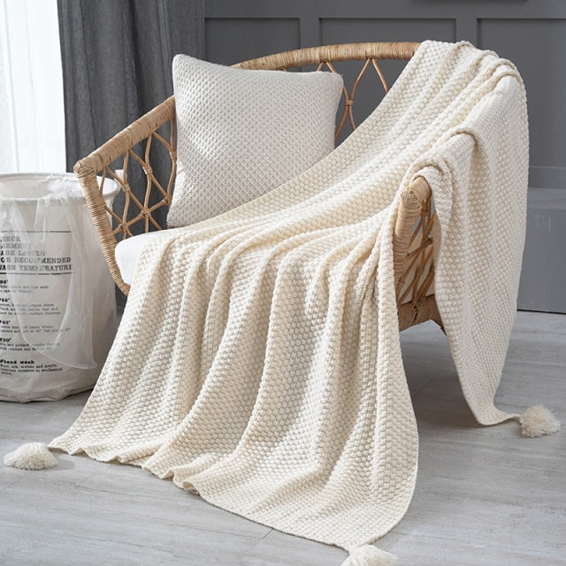 TRINA NORDIC HANDMADE BLANKET