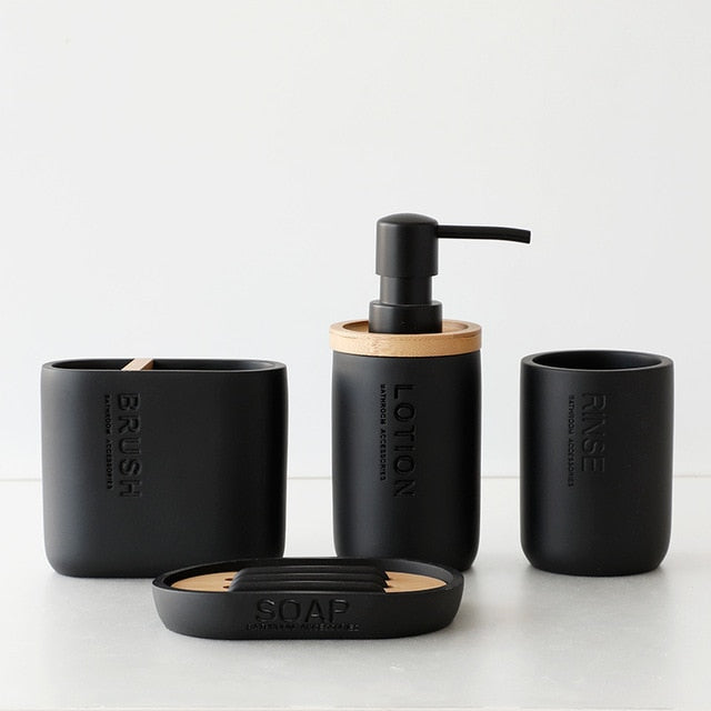 BATHROOM ACCESSORIES SET
