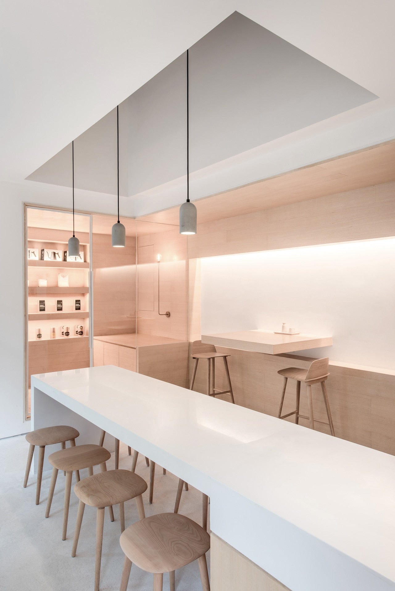 MODERN CONCRETE PENDANT LAMP