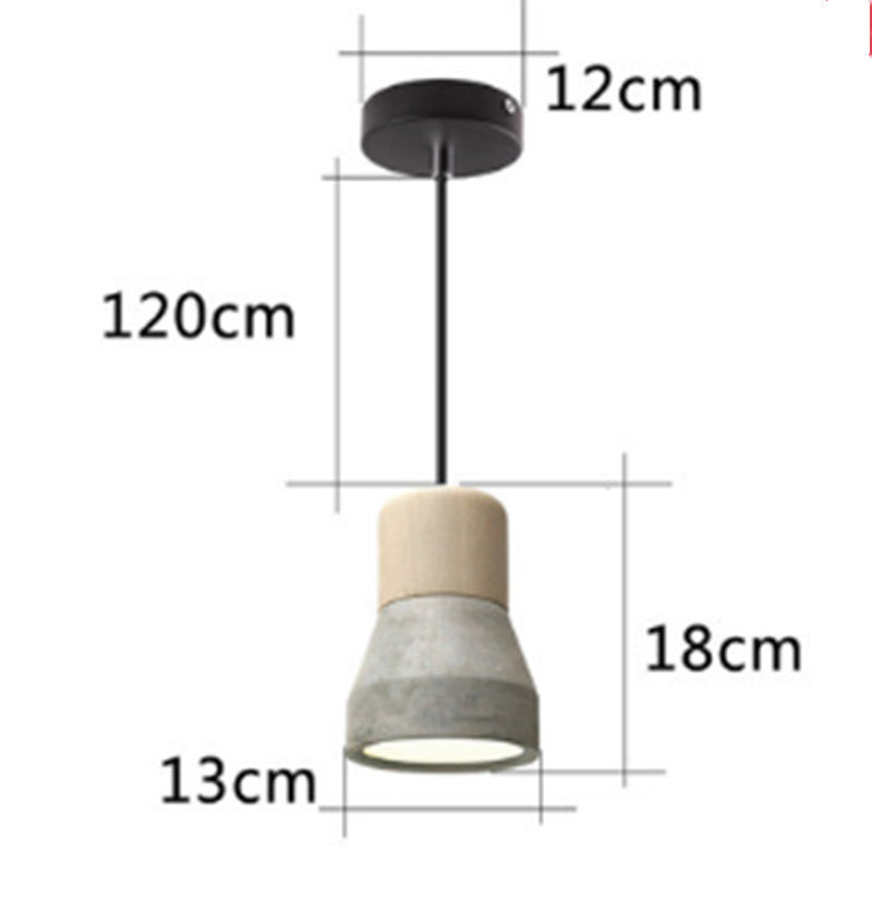 CAMILA CONCRETE HANGING LAMP